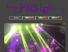 Tablet Screenshot of jakesleg.com